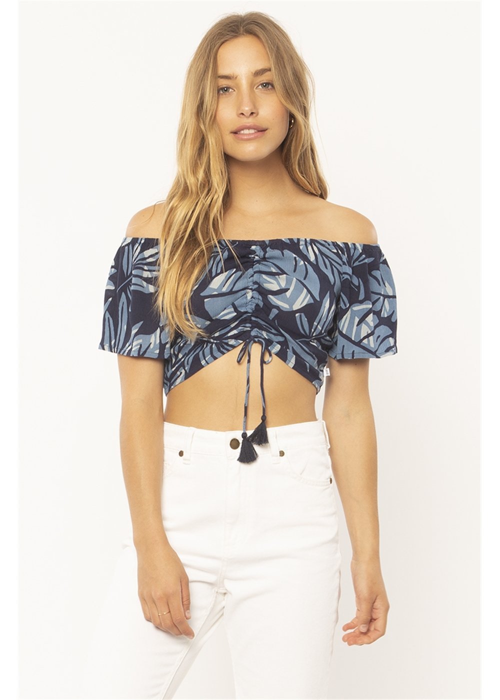 Sisstrevolution Jambi S/S woven top - sisstrevolution.co.uk