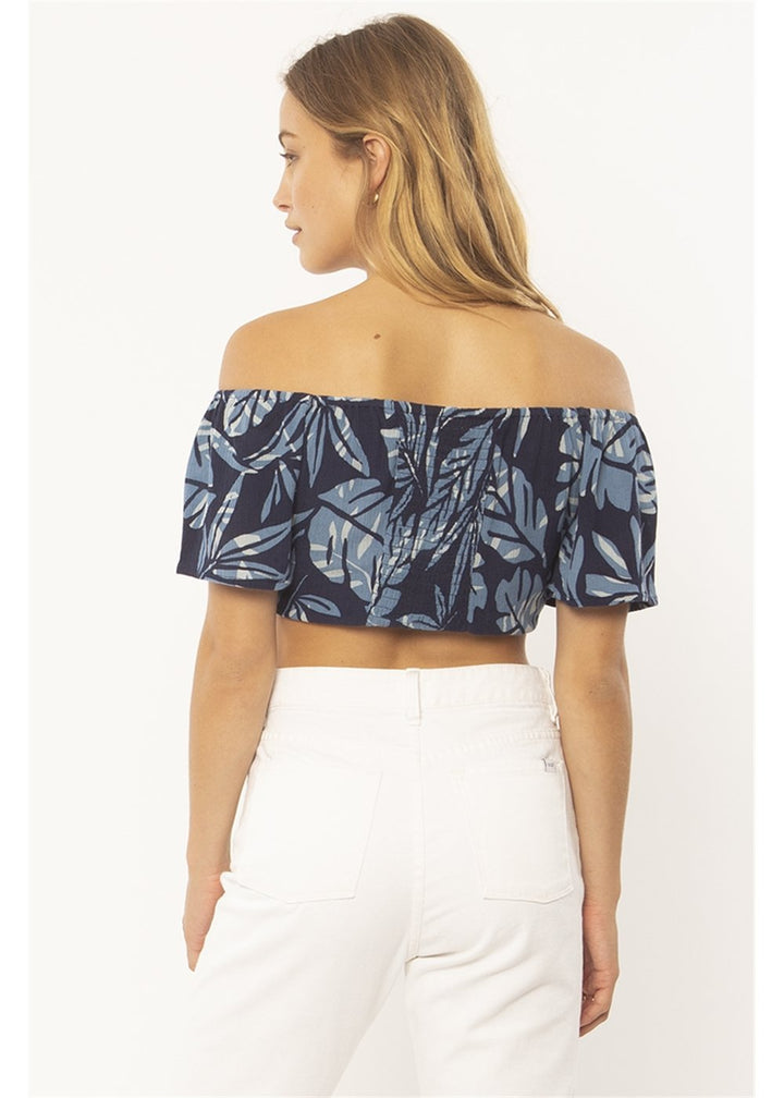 Sisstrevolution Jambi S/S woven top - sisstrevolution.co.uk