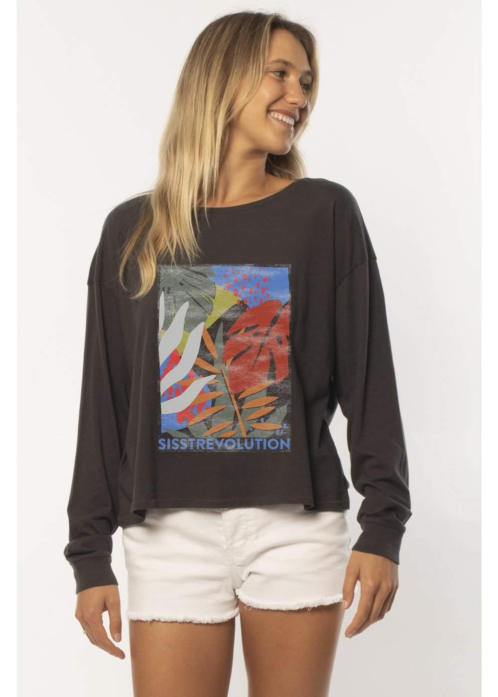 Sisstrevolution Jungle Ls Knit Tee - sisstrevolution.co.uk