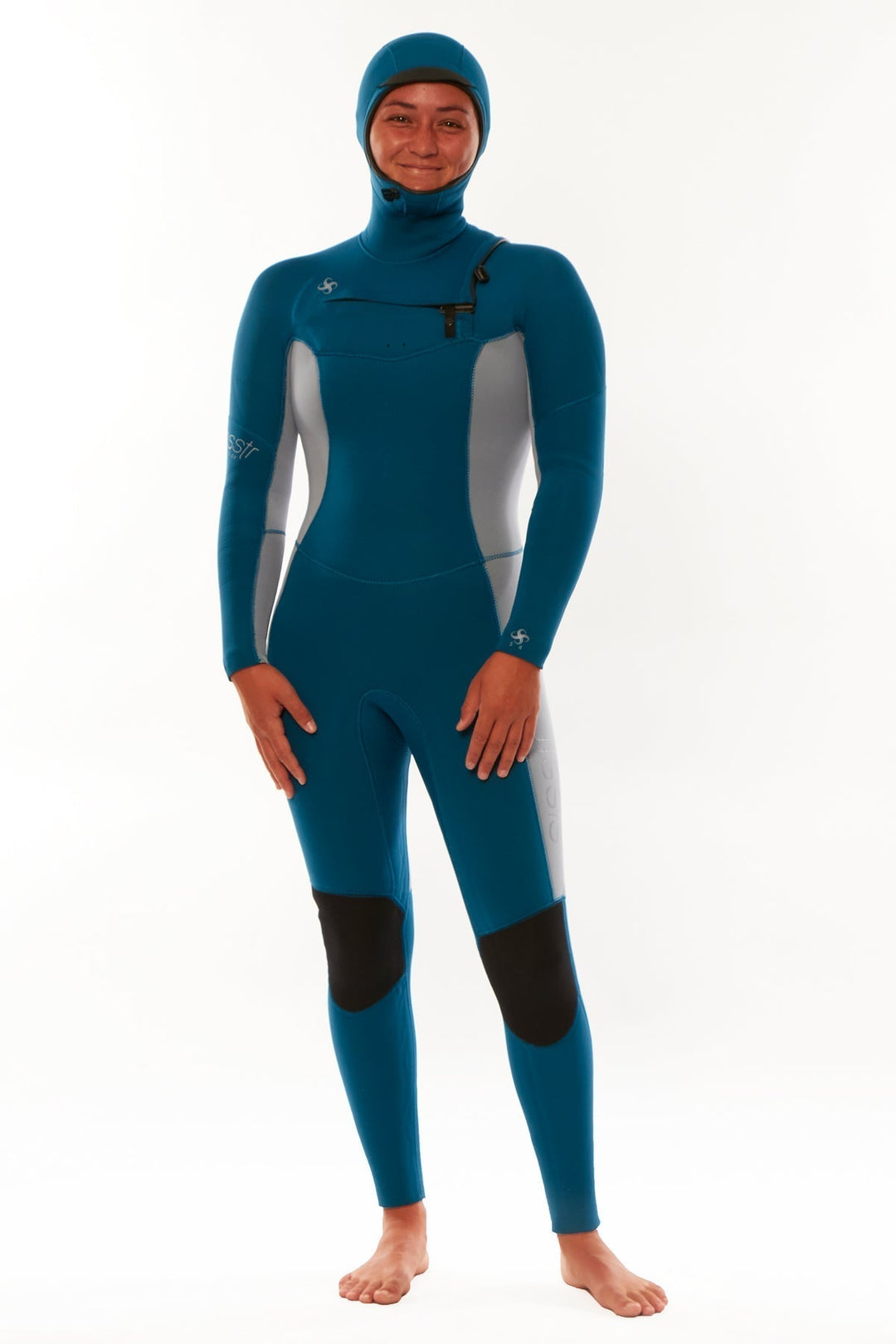 Sisstrevolution My seas 5/4 Hooded Chest Zip Full Wetsuits - sisstrevolution.co.uk