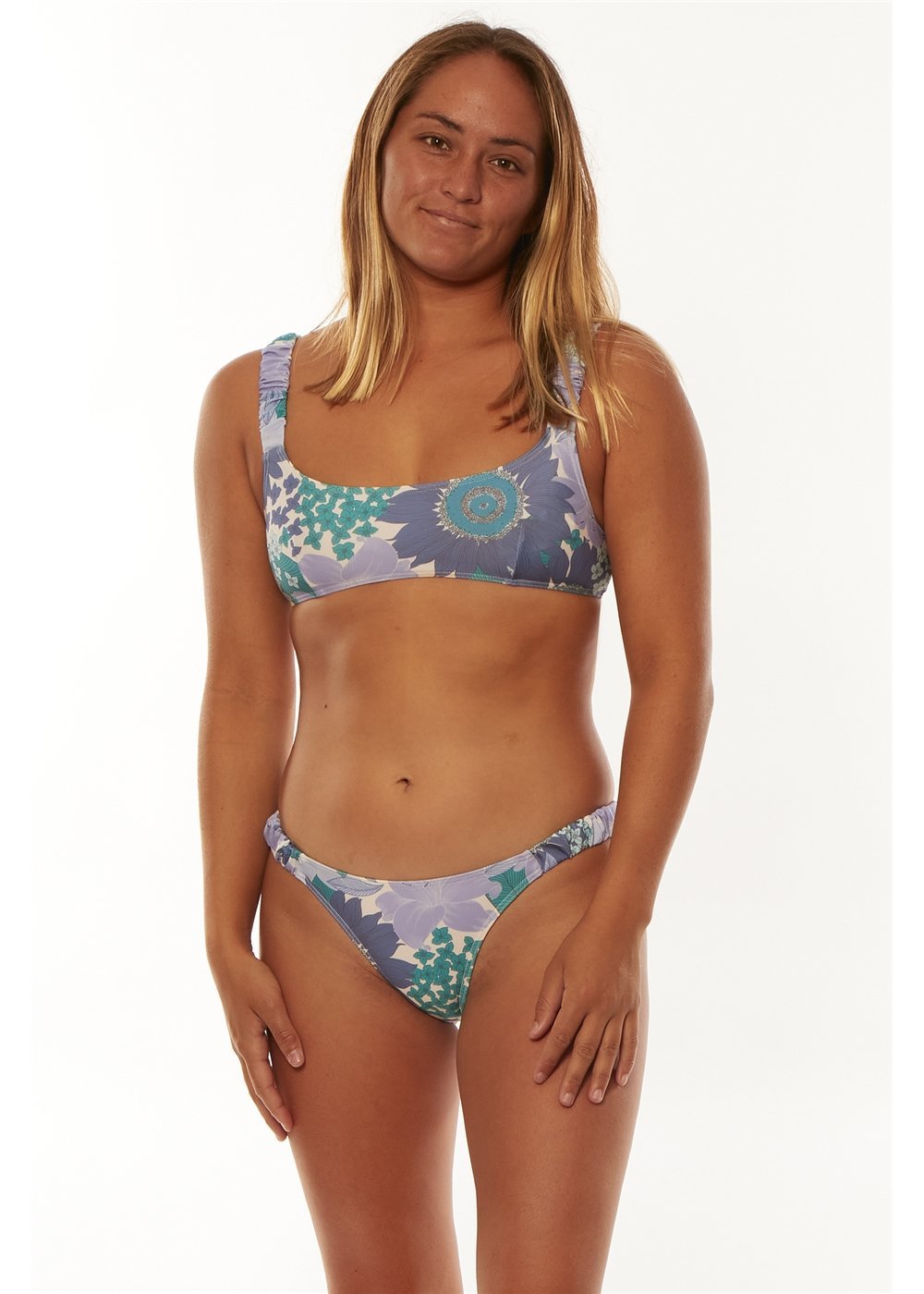 Sisstrevolution Sunny Paradise Garden High Hip bottoms - sisstrevolution.co.uk